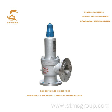 Pressure relief valve for root blower